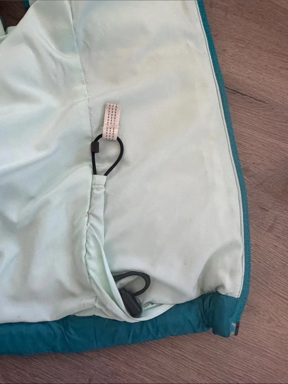 Patagonia Teal Quilted Down Vest